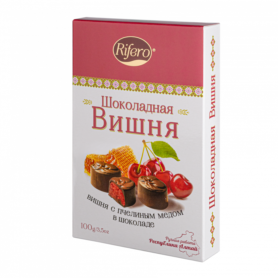  Риф и ко Конфеты "Шоколадная ВИШНЯ" 100г  в Жигулёвске